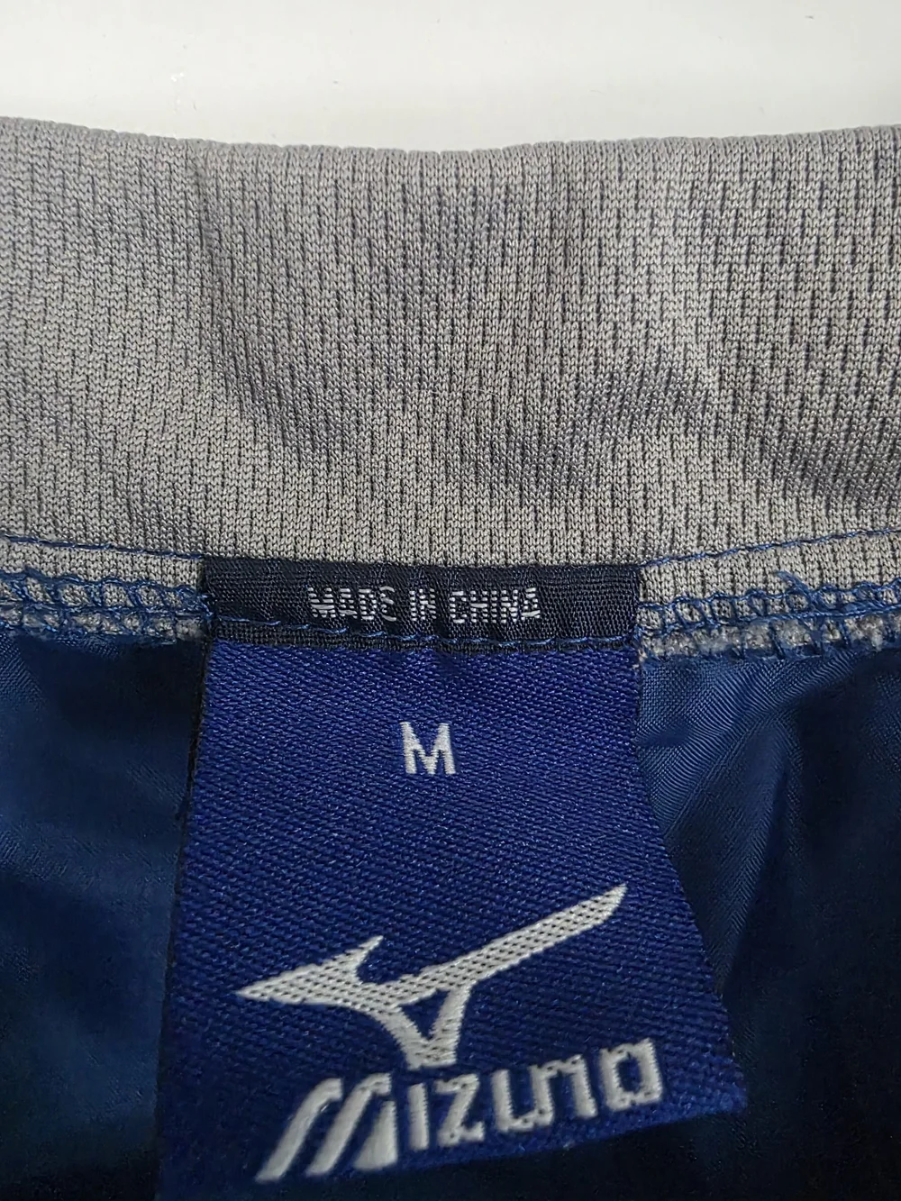 Mizuno Blue Windbreaker Pullover